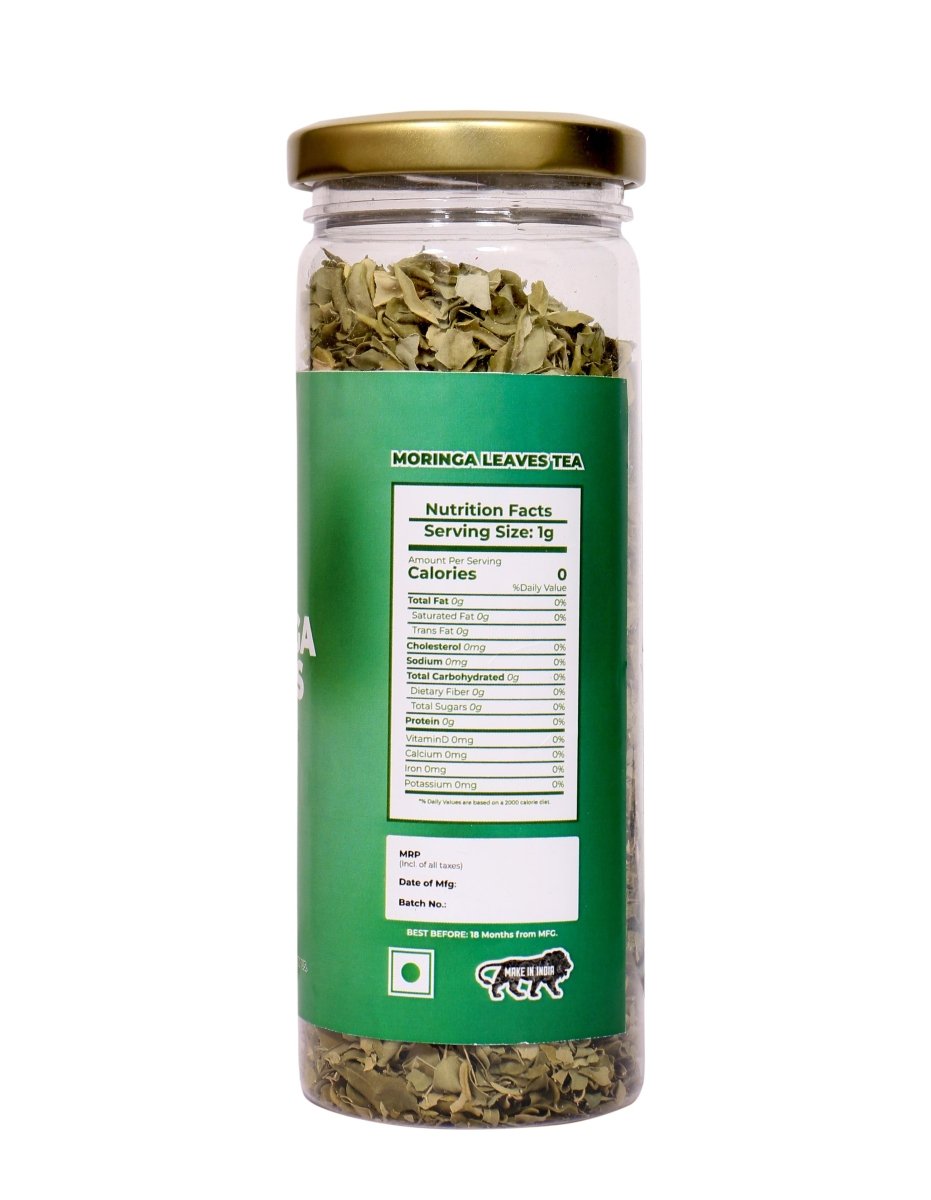 Organic Moringa Tea | Natural Detox & Immunity Booster Herbal Tea – Tea by JUNGLE STING available on Brown Living™. . SKU: JSMORINGA. Img 3.