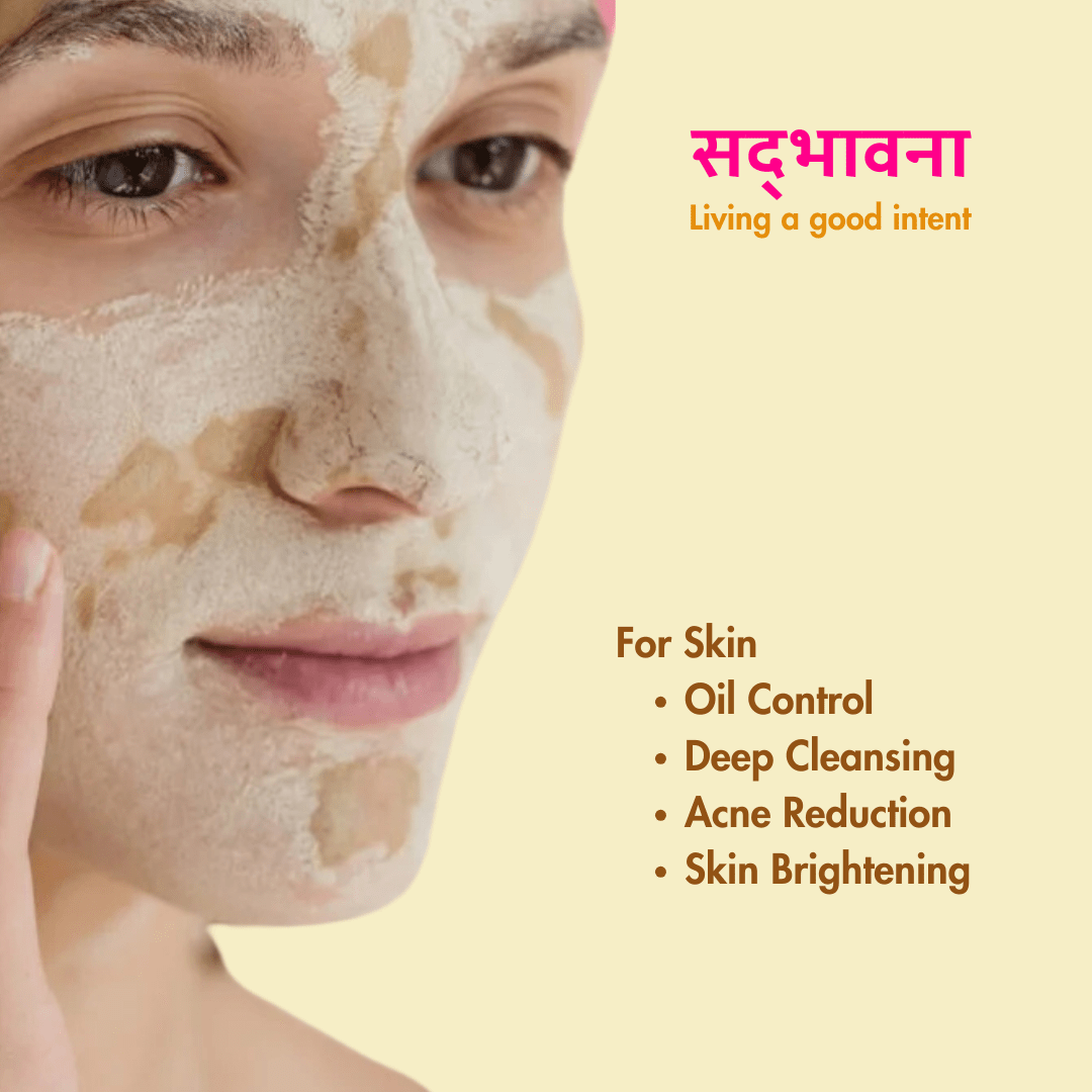 Organic Multani Mitti | Fuller's Earth Powder - 200g – Skin Care on Brown Living™. SKU: B0F6LGTFJW. Img 1.