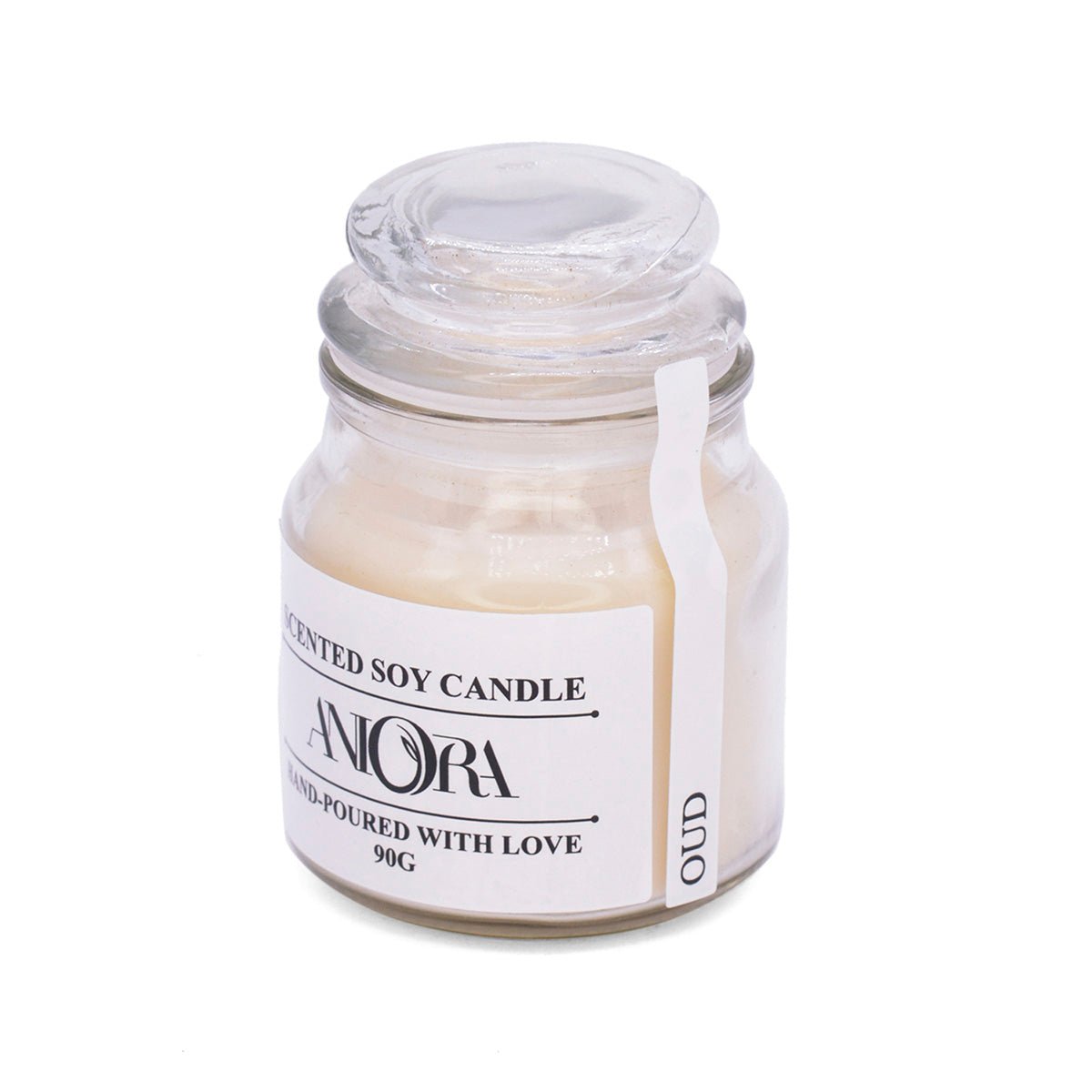 Oud Yenky Jar Soy Wax Candle – Candles & Fragrances by Aniora available on Brown Living™. . SKU: ANCA008_1. Img 1.