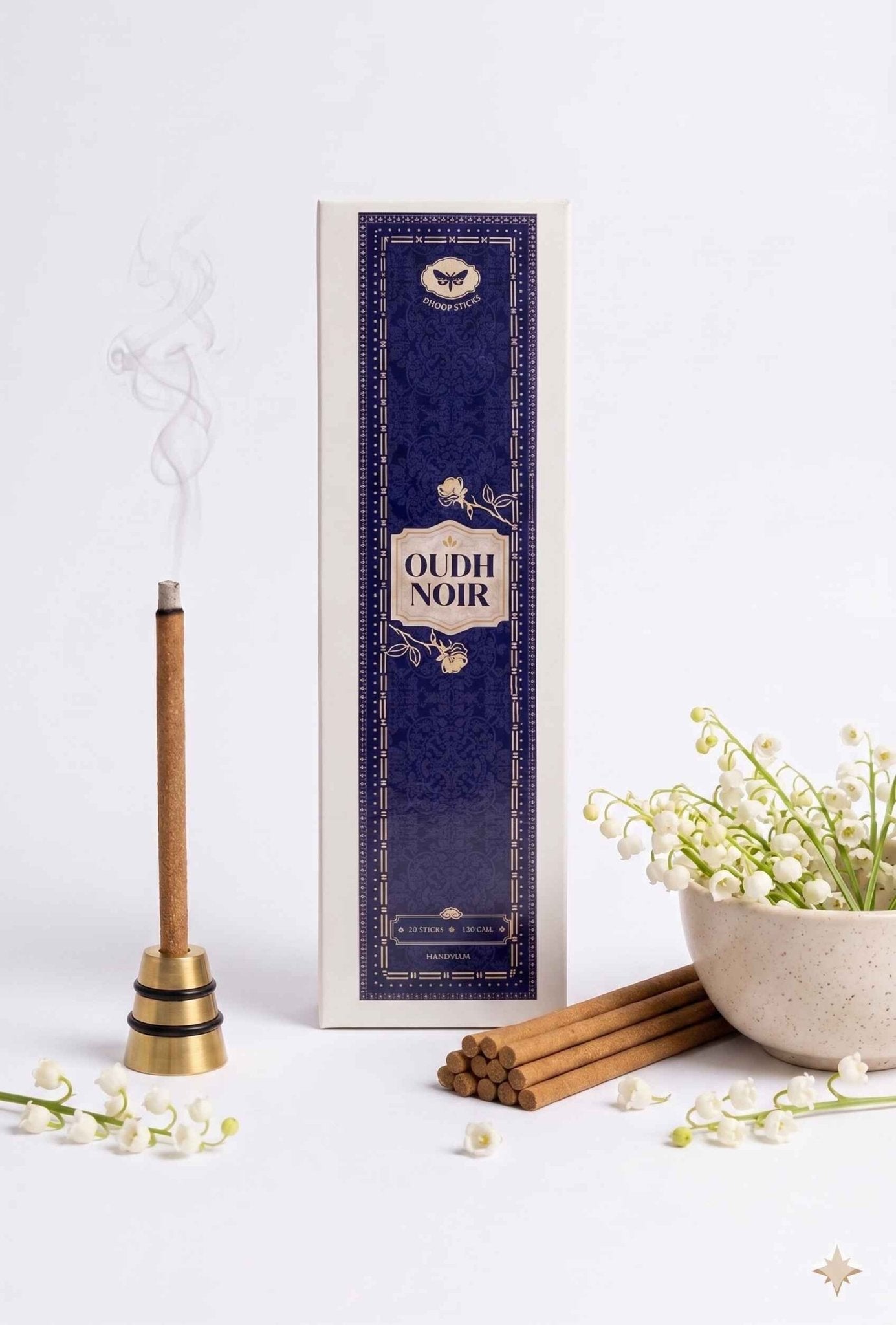 Oudh Noir Dhoop Sticks – Pooja Needs on Brown Living™. SKU: EMDS02_2. Img 5.