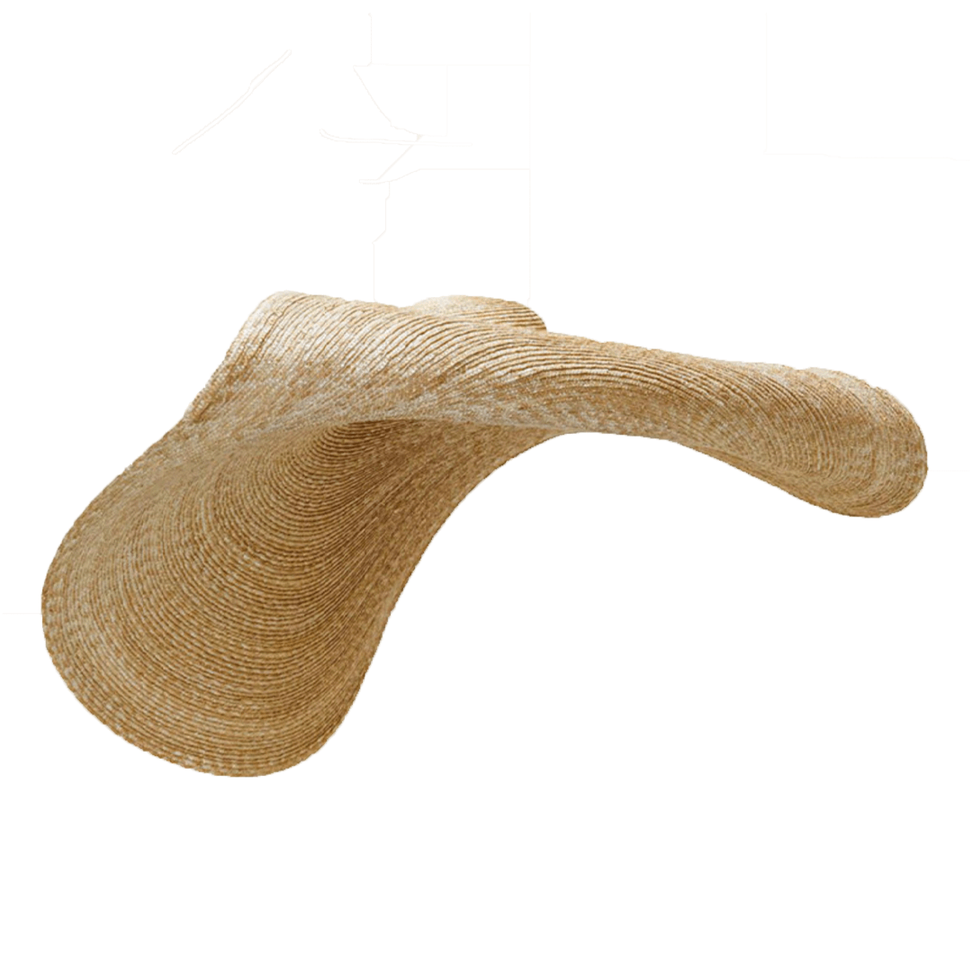 Oversized Straw Hat | Handwoven Natural Sun Hat for Beach & Travel – Womens Hat on Brown Living™. SKU: MBNL007004. Img 2.