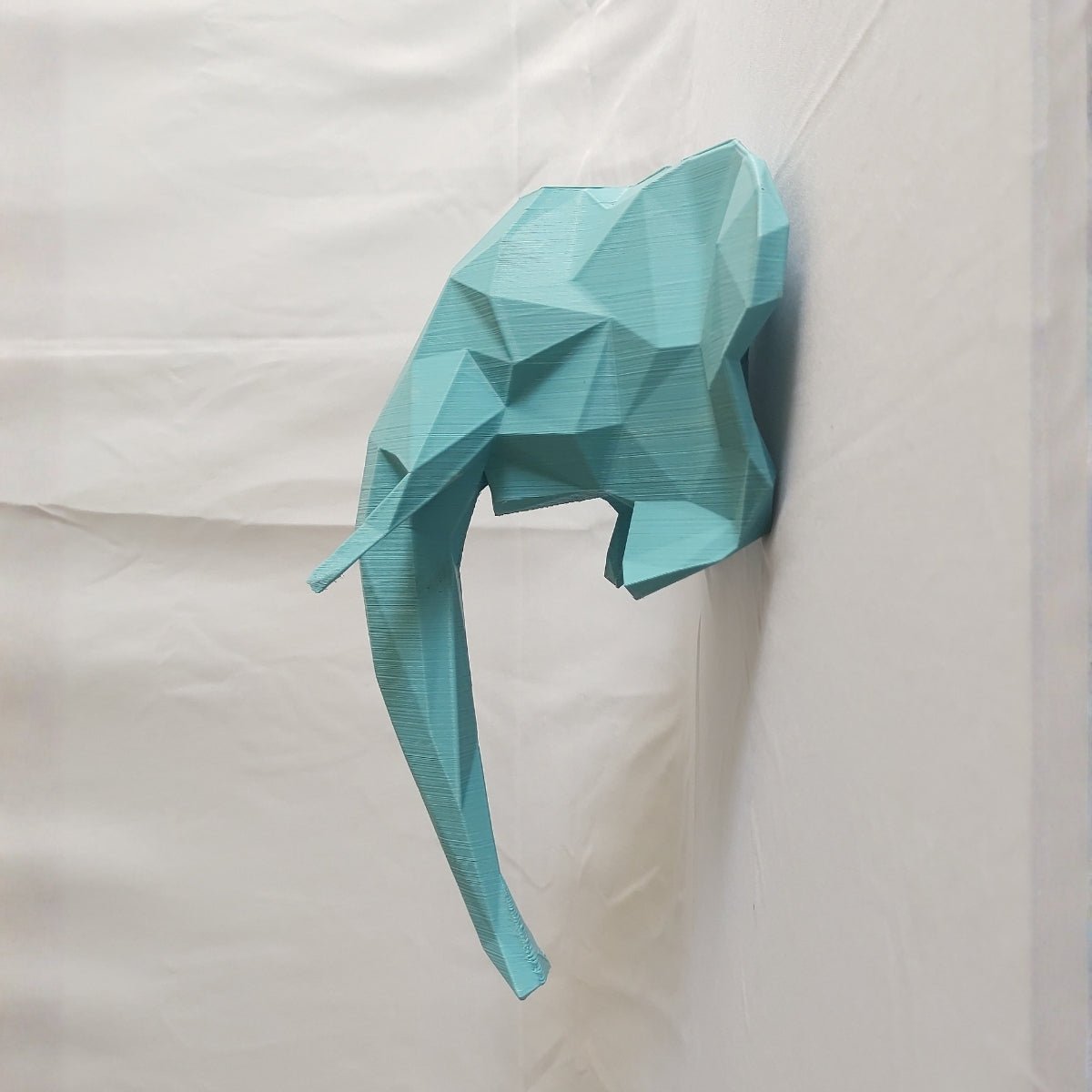 Pacific Tusker Plant - Based Baby Blue Wall Decor – Home Decor on Brown Living™. SKU: PATUEDPLBBA088. Img 2.