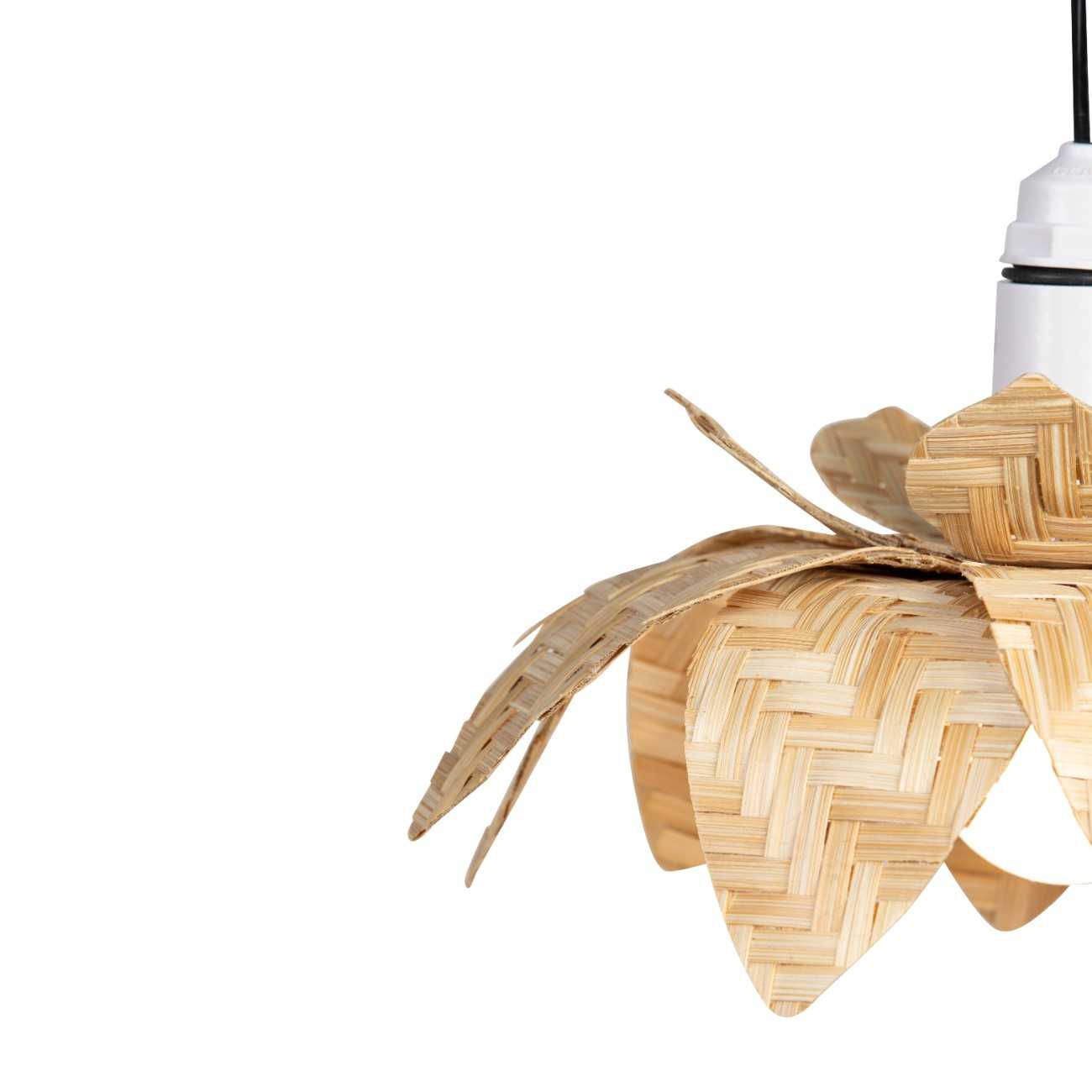 Padma Handcrafted Bamboo Lantern – Home Decor on Brown Living™. SKU: OBLS - 919N. Img 3.