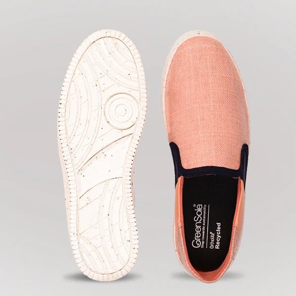 Peach Blossom Women's Slip - On Shoes – Womens Casual Shoes on Brown Living™. SKU: GSFL00000499. Img 2.