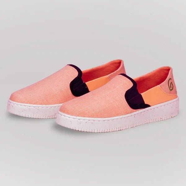 Peach Blossom Women's Slip - On Shoes – Womens Casual Shoes on Brown Living™. SKU: GSFL00000494. Img 3.