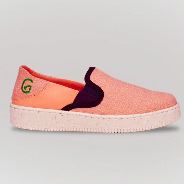 Peach Blossom Women's Slip - On Shoes – Womens Casual Shoes on Brown Living™. SKU: GSFL00000495. Img 4.