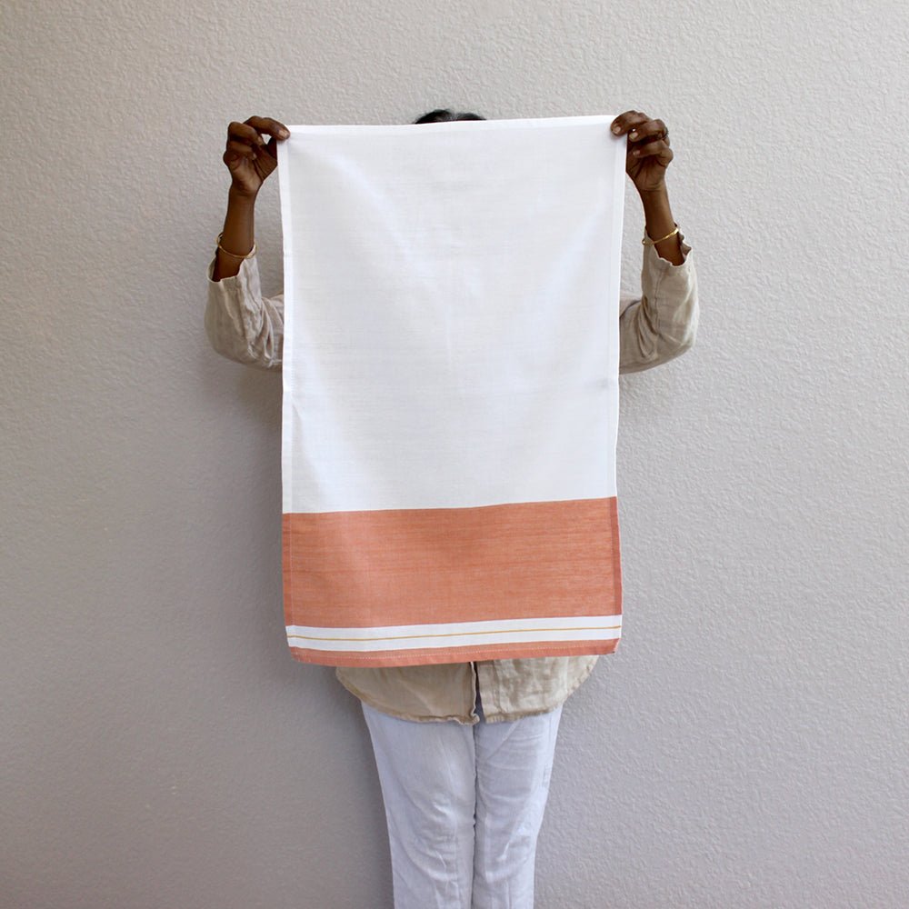 Peach Collection Kitchen Towel Linens – Kitchen Linens on Brown Living™. SKU: KR - PH. Img 2.