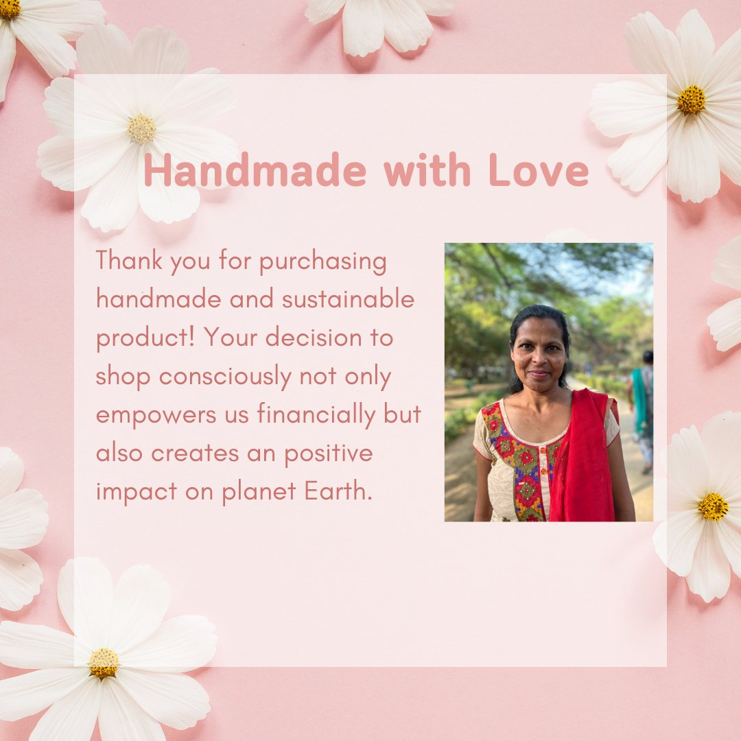 Peach Macrame Leaf Curtain Ties | Verified Sustainable by Brown Living™