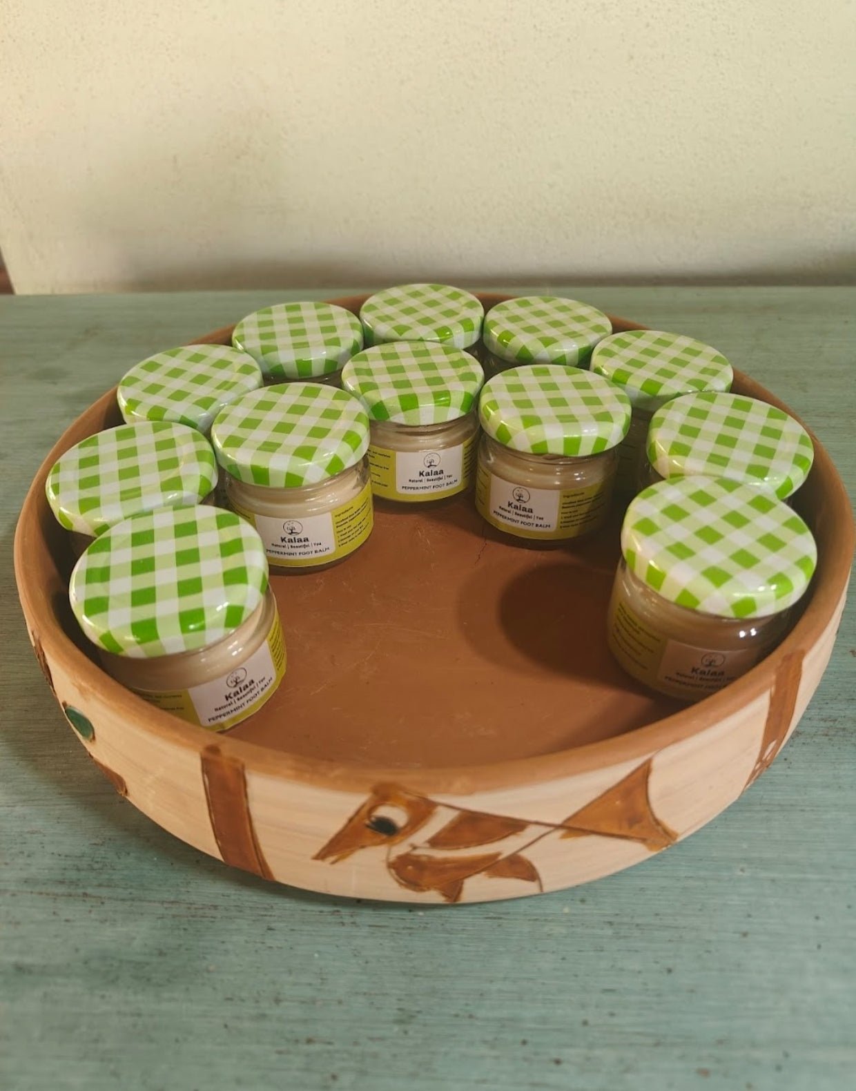 Peppermint Foot Balm Cooling And Refreshing Foot Care – Foot Cream on Brown Living™. SKU: PPRFTBM. Img 2.