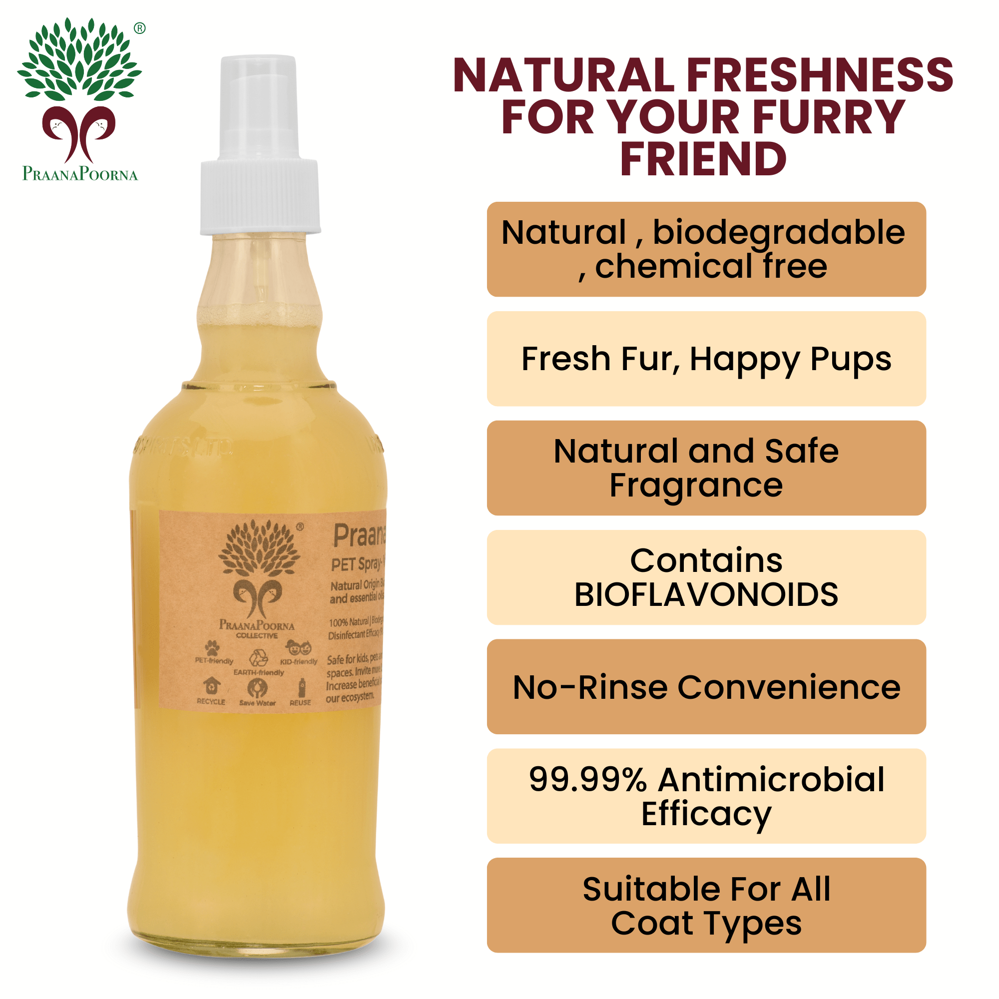 Pet care hamper| Chemical Free Essentials – Pet Grooming Supplies on Brown Living™. SKU: SKU_K01. Img 8.