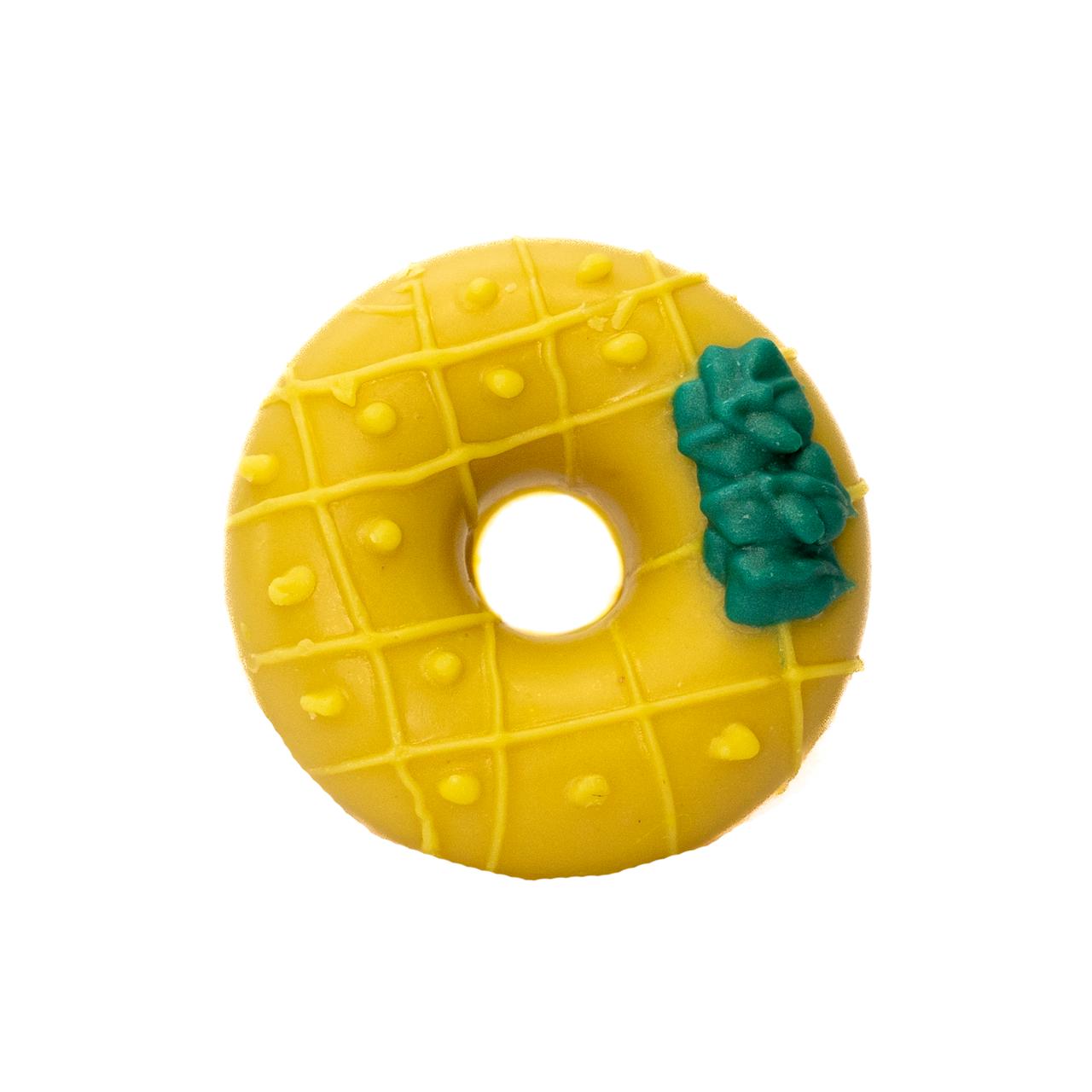 Pineapple Donut Soap | Handmade & Skin Safe – Body Soap on Brown Living™. SKU: SS-43. Img 3.