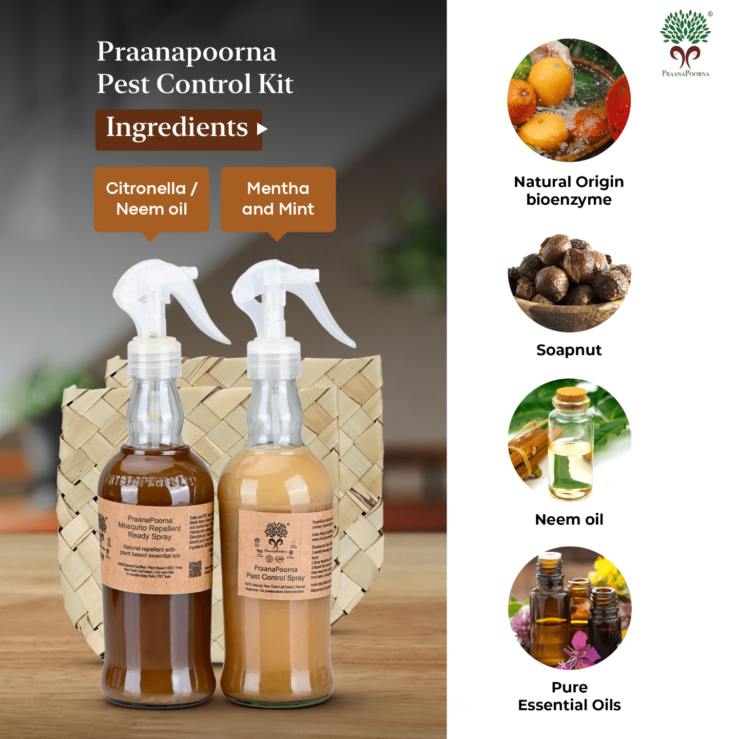 Plant based Pest Control Kit – Cleaning Products on Brown Living™. SKU: SKU_K06. Img 6.