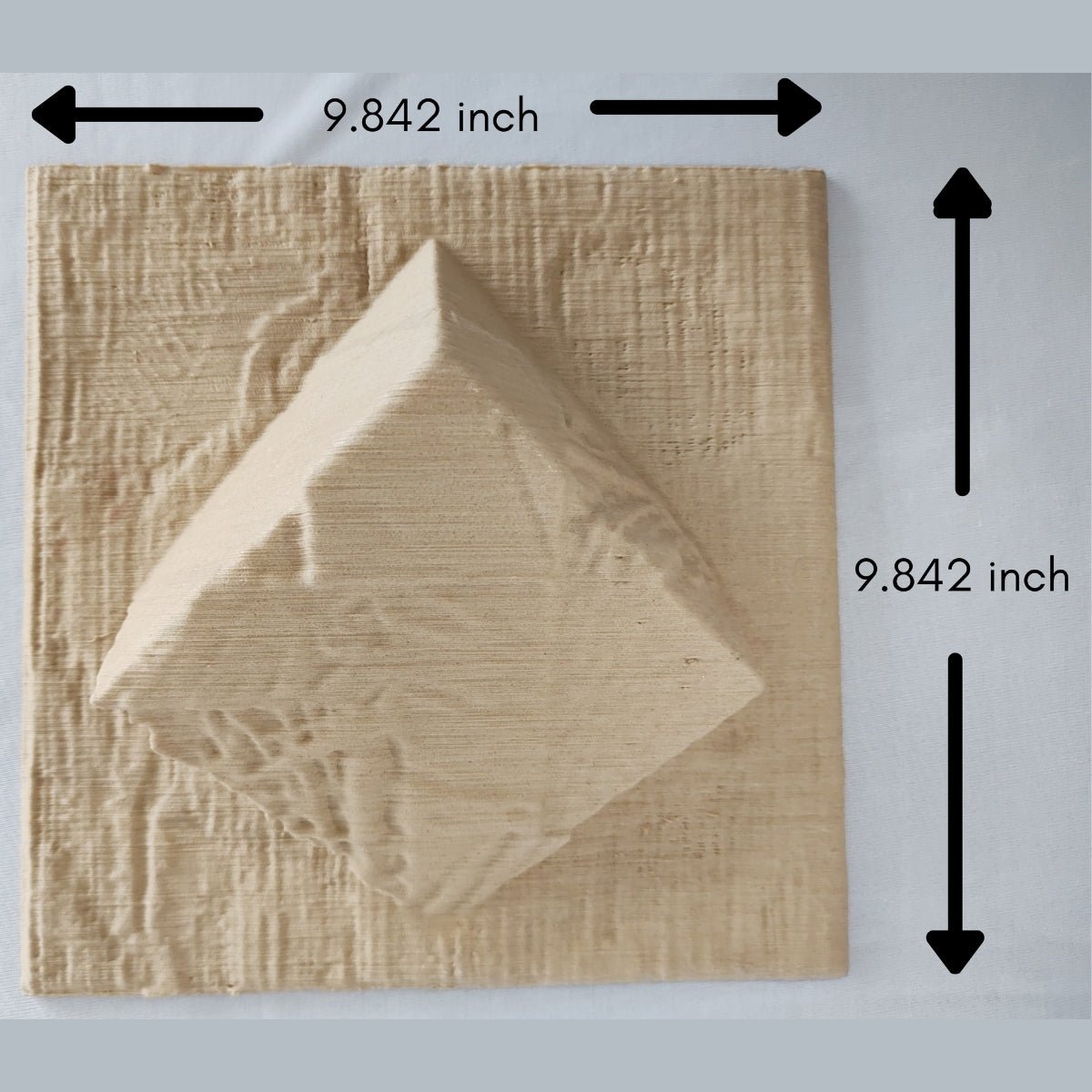 Platonic Deplane Plant - Based Light Wood Wall Decor – Home Decor on Brown Living™. SKU: PLDEEDPLLWA083. Img 4.