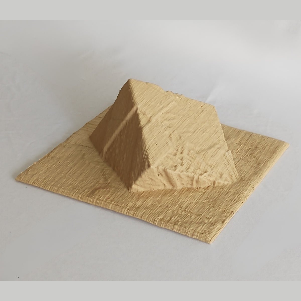 Platonic Deplane Plant - Based Light Wood Wall Decor – Home Decor on Brown Living™. SKU: PLDEEDPLLWA083. Img 3.