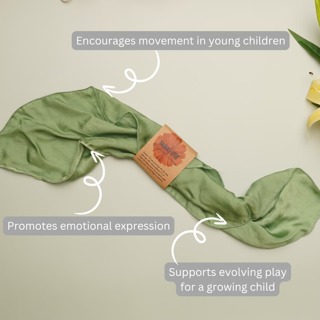 Playsilk Toys For Open - Ended Play For Infants, Toddlers & Preschoolers – Role & Pretend Play Toys on Brown Living™. SKU: SPS-01. Img 3.