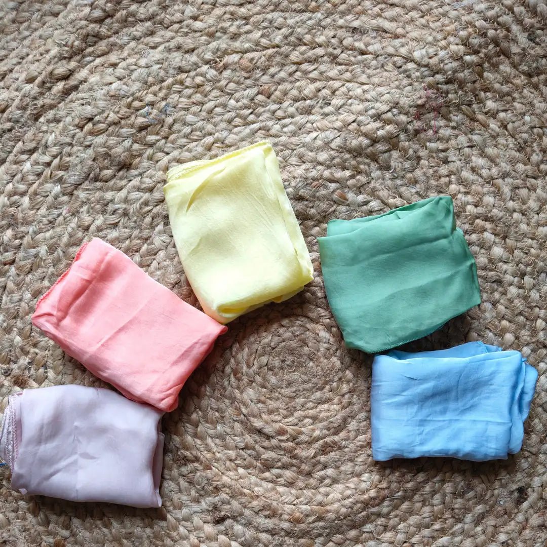 Playsilk Toys For Open - Ended Play For Infants, Toddlers & Preschoolers – Role & Pretend Play Toys on Brown Living™. SKU: SPS-01. Img 1.