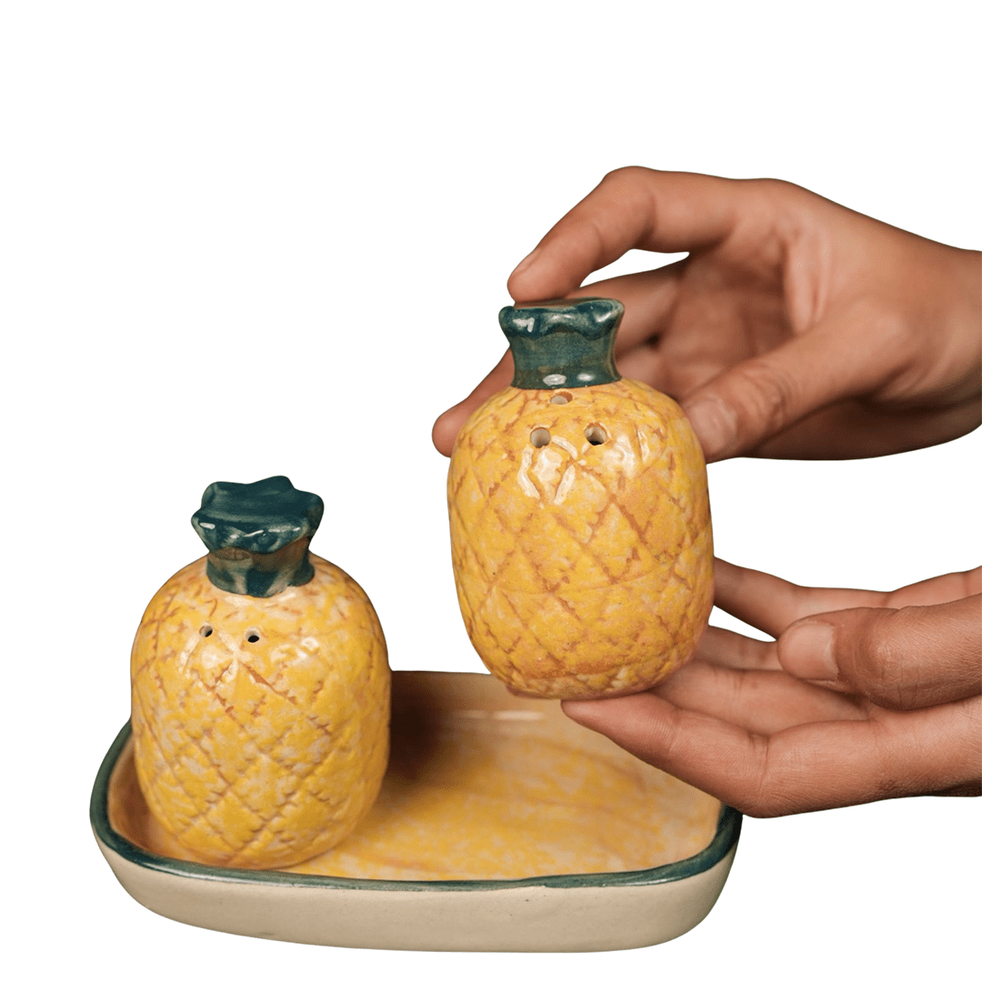 Pomegranate Delight Shaker Set – Home Decor on Brown Living™. SKU: CC24. Img 1.