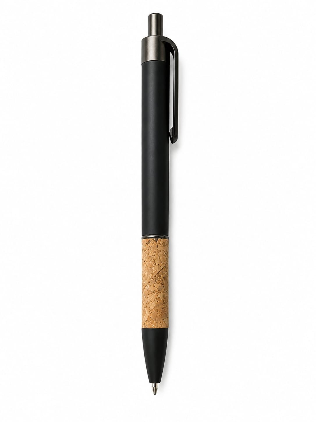 Premium Cork & Metal Ball Pen | Eco-Friendly Executive Pen – Pens on Brown Living™. SKU: BRC-CMP-01. Img 3.