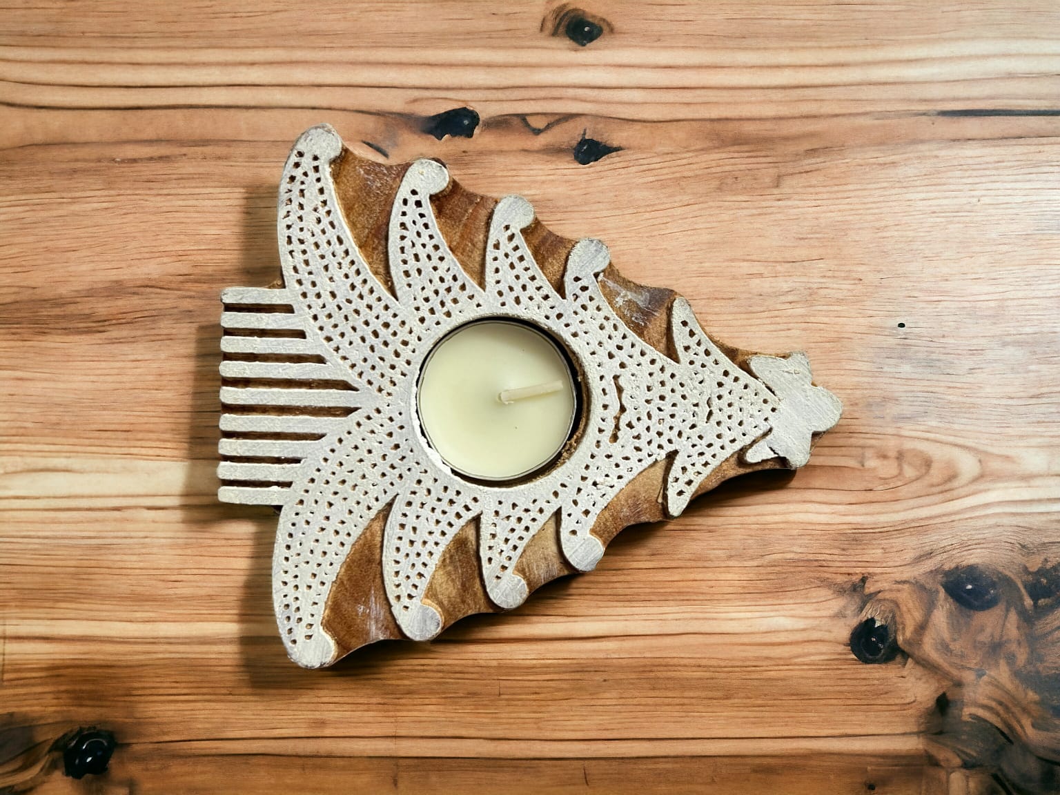 Premium Festive Tea Light Holder Set Of 2 Decorative Candle Holders – Candles & Fragrances on Brown Living™. SKU: OEP718a. Img 11.