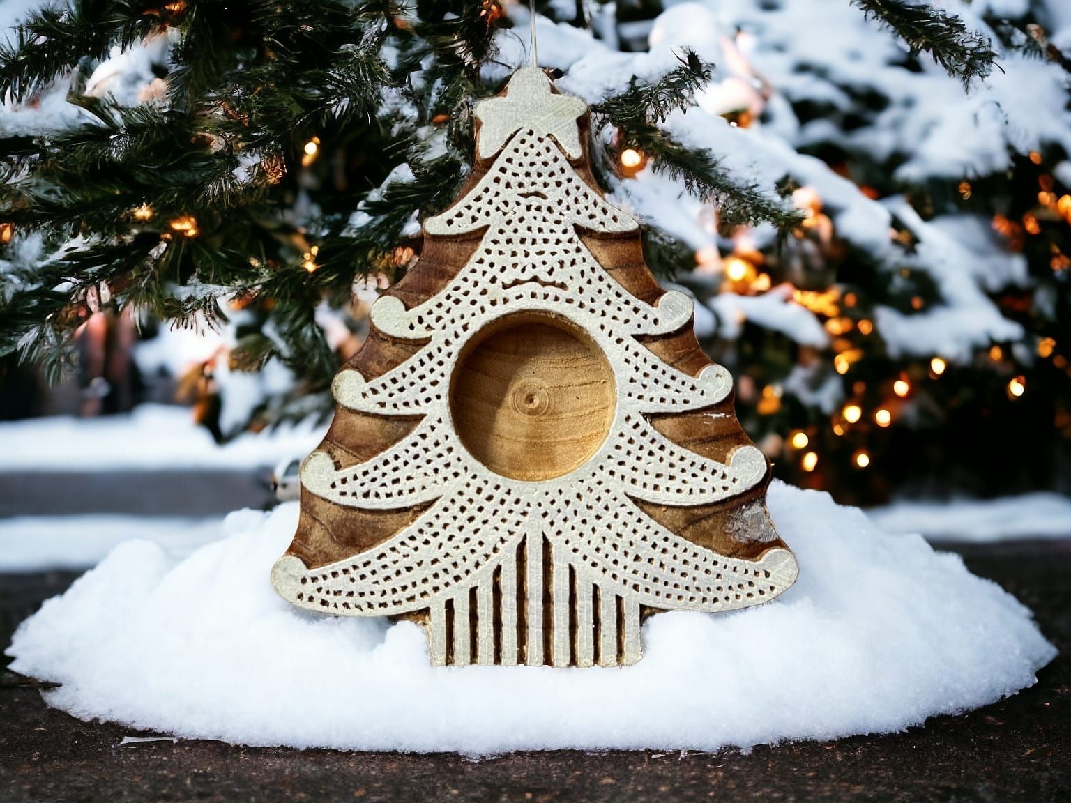 Premium Festive Tea Light Holder Set Of 2 Decorative Candle Holders – Candles & Fragrances on Brown Living™. SKU: OEP718a. Img 8.