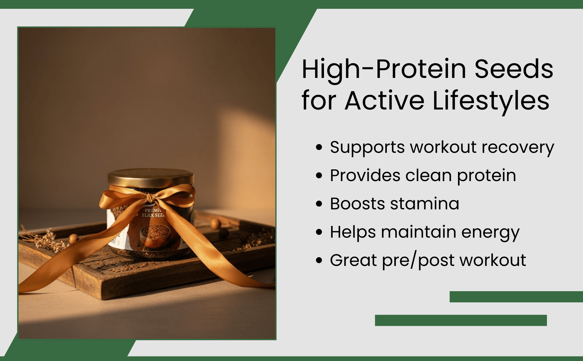 Premium Flax Seeds 200g | Natural High Fiber Seeds – Dried Fruits, Nuts & Seeds on Brown Living™. SKU: ARNAS-4. Img 7.