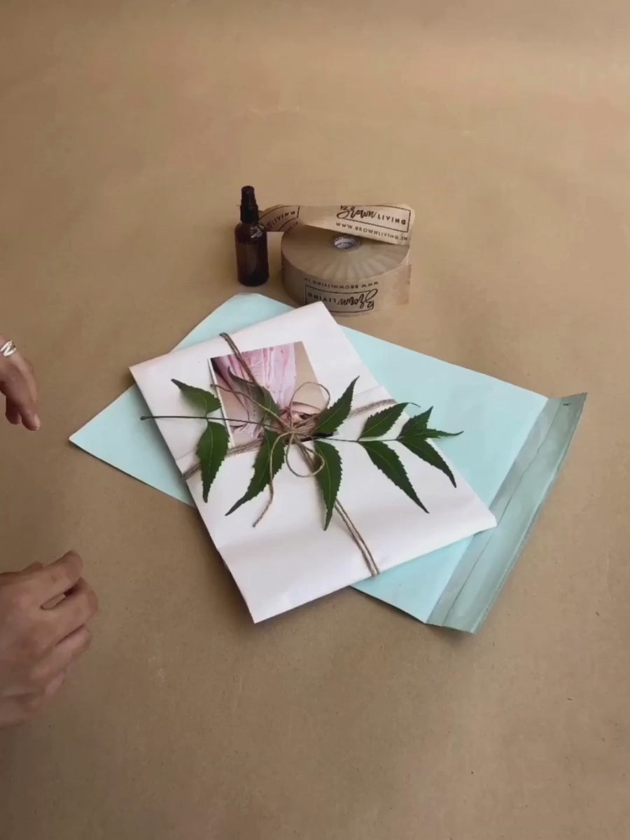 Load video: Plastic Free Packaging with Brown Living