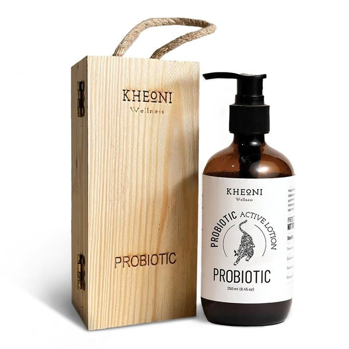 Probiotic Active Body Lotion – Body Lotion on Brown Living™. SKU: PRBLPR250L. Img 1.