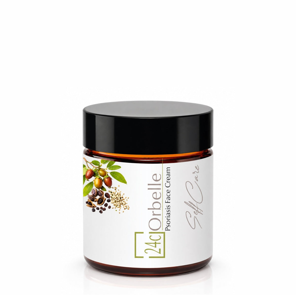 Psoriasis Botanical Face Cream | Sensitive Skin Care | 30 g – Face Cream on Brown Living™. SKU: PERE27. Img 4.