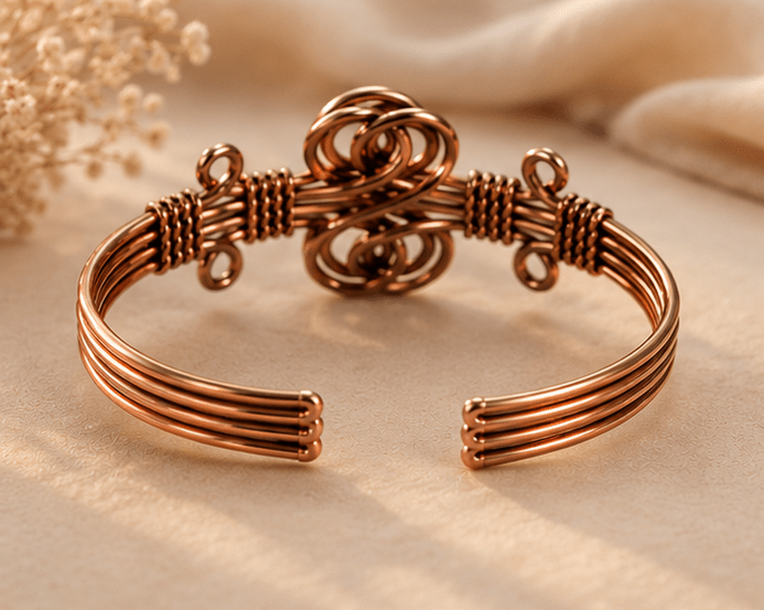 Pure Copper Healing Band – Womens Accessories on Brown Living™. SKU: DEAIGNER-8-COPPER-BAND. Img 31.