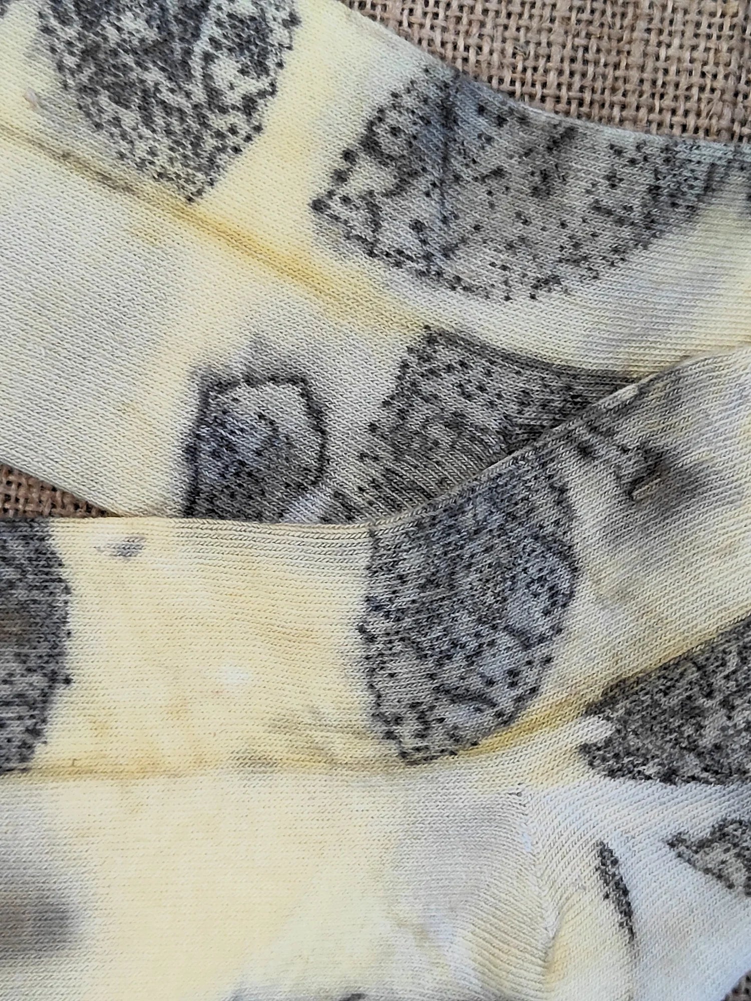 Pure Cotton Socks | Naturally Dyed with Marigold & Rose Petals – Womens Socks on Brown Living™. SKU: PC-SOCKS-01. Img 6.