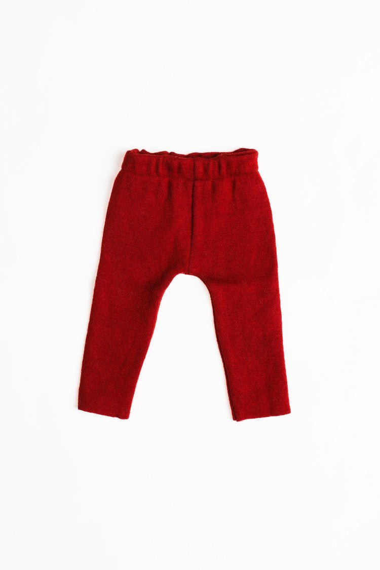 Pure Wool Baby Pajama | Herbal Dyed with Schisandra for Better Sleep – Kids Daywear Sets on Brown Living™. SKU: PMR03001. Img 1.