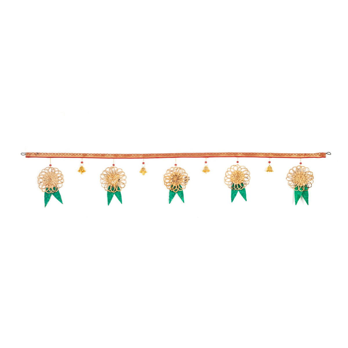 Pushp Handcrafted Banana Toran – Home Decor on Brown Living™. SKU: DE-932. Img 2.