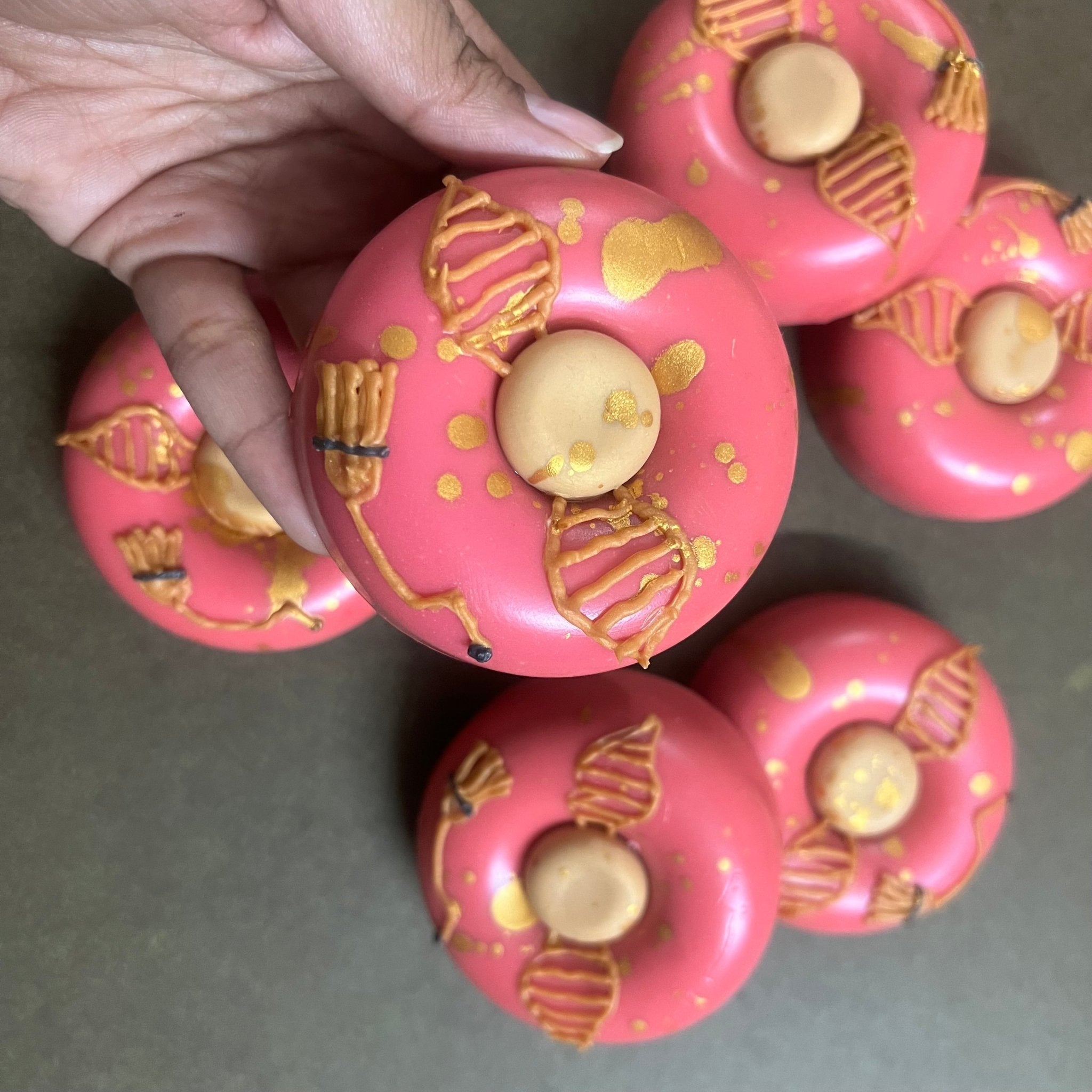 Quidditch Donut Soap - Harry Potter Inspired Fun Bath Soap – Body Soap on Brown Living™. SKU: SS-12. Img 1.