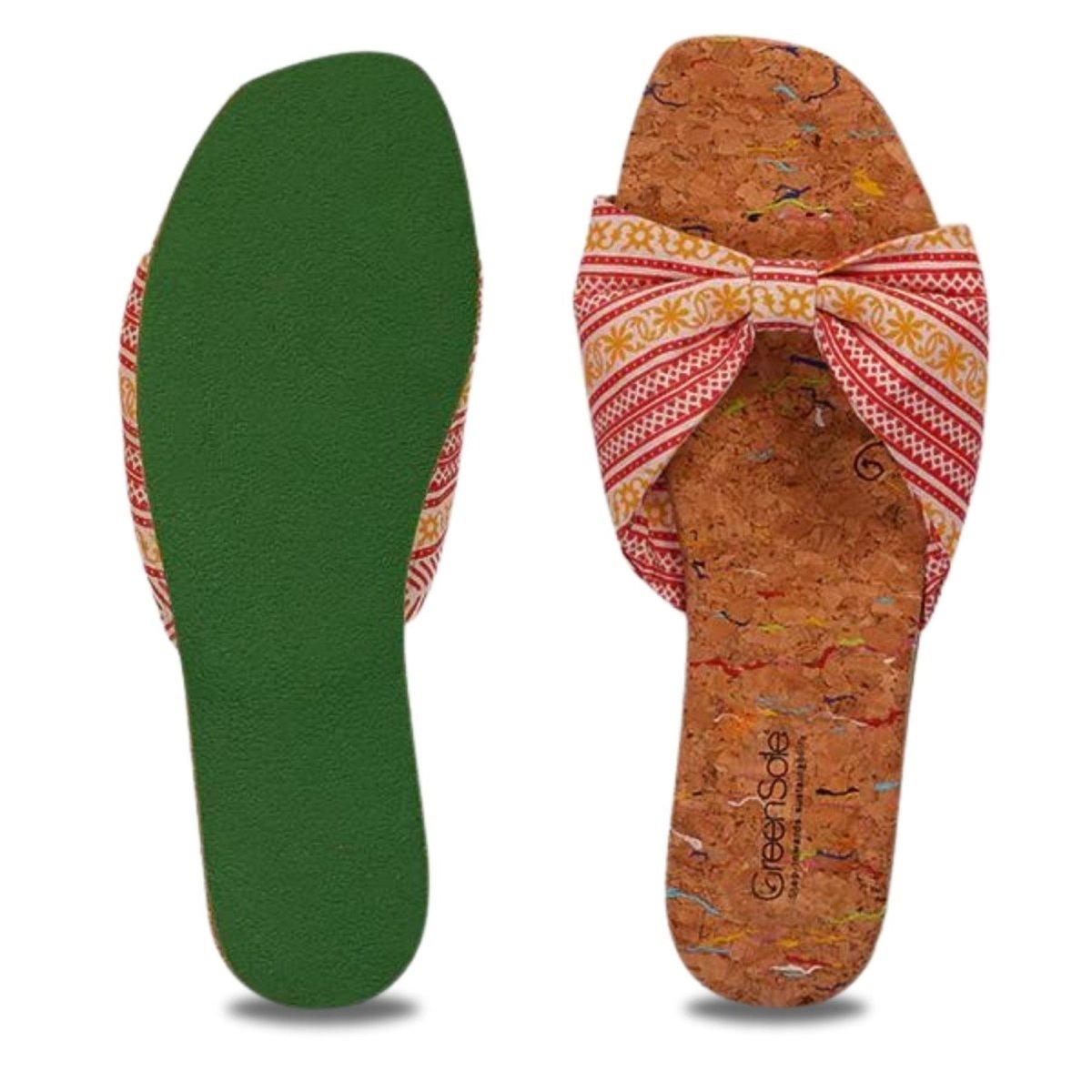 Rainbow Breeze Women's Flip Flop Sandals – Womens Flip Flops on Brown Living™. SKU: GreenSole_FL00000531. Img 3.