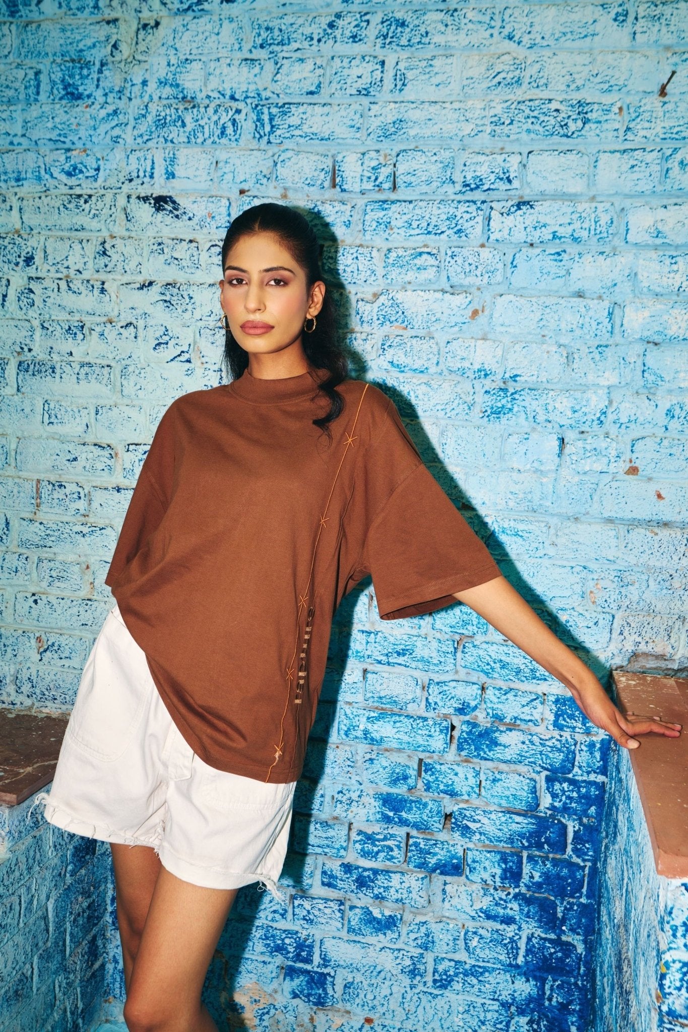 Rapture Bird Unisex T-Shirt – Artistic Graphic Casual Wear – Womens T-Shirt on Brown Living™. SKU: NBTW-19. Img 9.