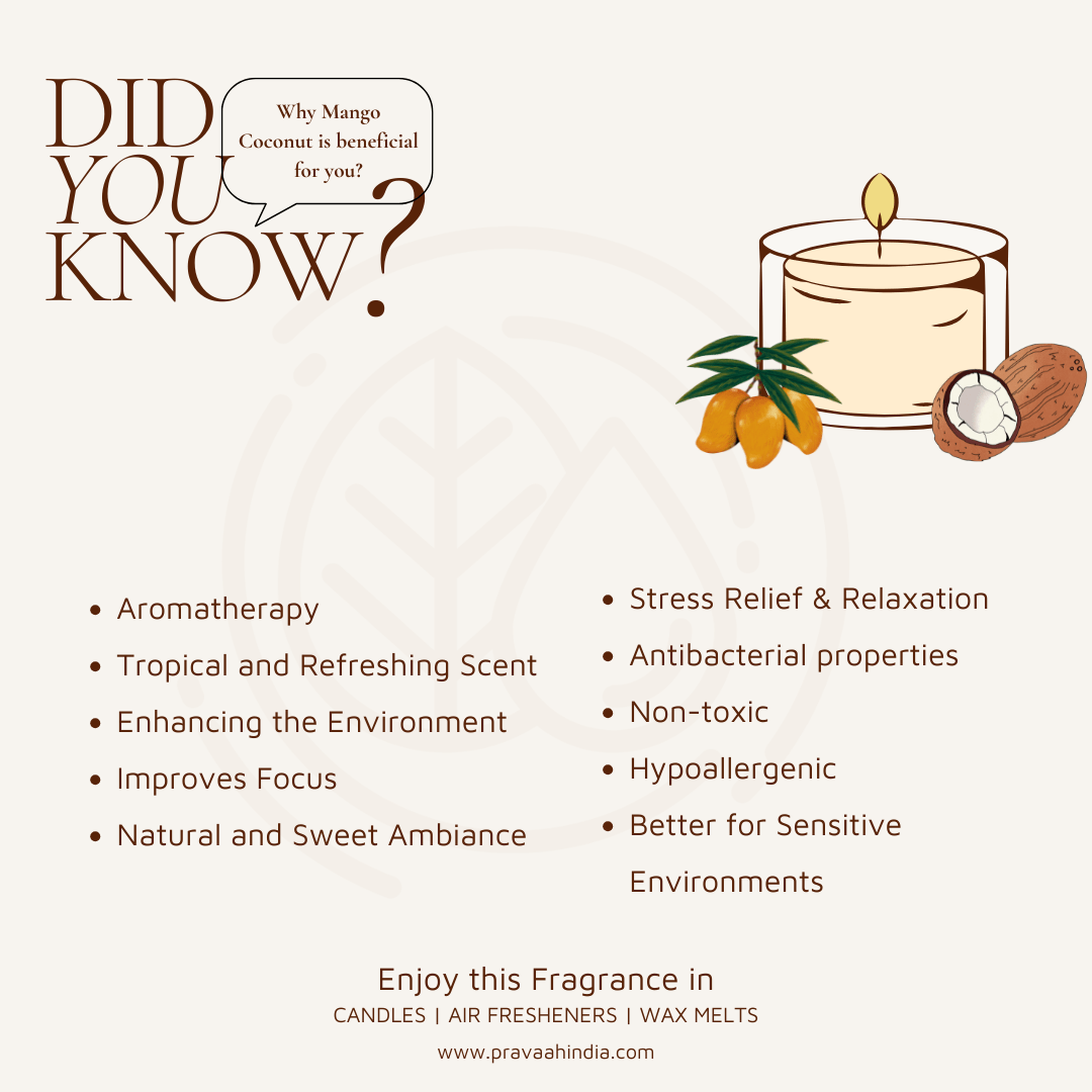 Rasal (रसाल) - 100% soy - wax candle | Zero Soot Candle | Mango Coconut – Candles & Fragrances by Pravaah India available on Brown Living™. Regular . SKU: CAN004_Small. Img 5.