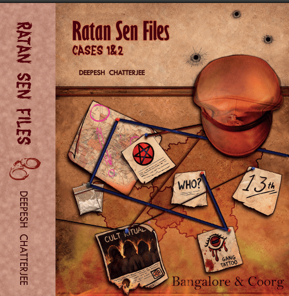 Ratan Sen Case Files – Indian Crime & Mystery Thriller Series – Printer & Copier Paper on Brown Living™. SKU: RSCF01. Img 1.