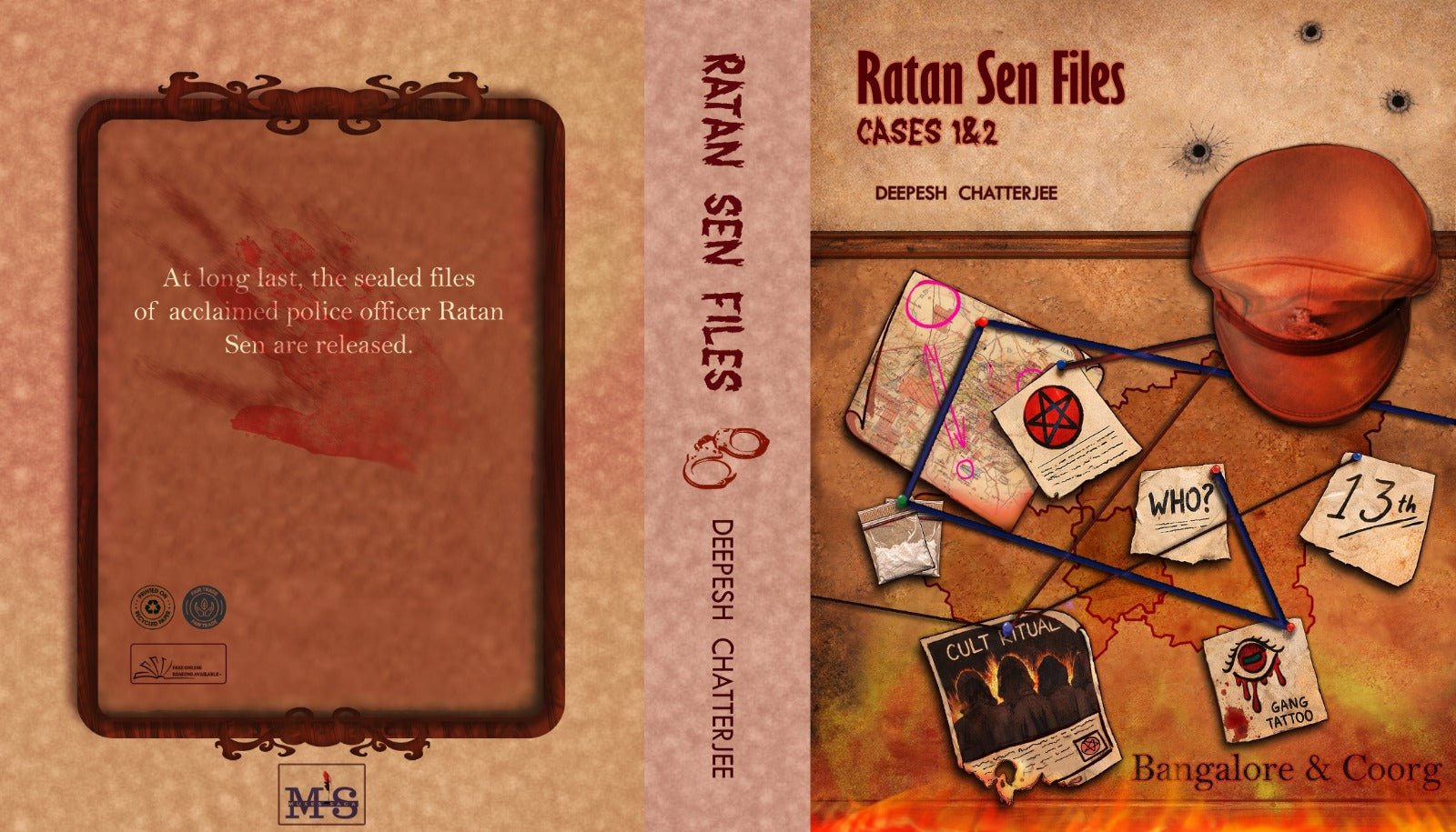 Ratan Sen Case Files – Indian Crime & Mystery Thriller Series – Printer & Copier Paper on Brown Living™. SKU: RSCF01. Img 2.