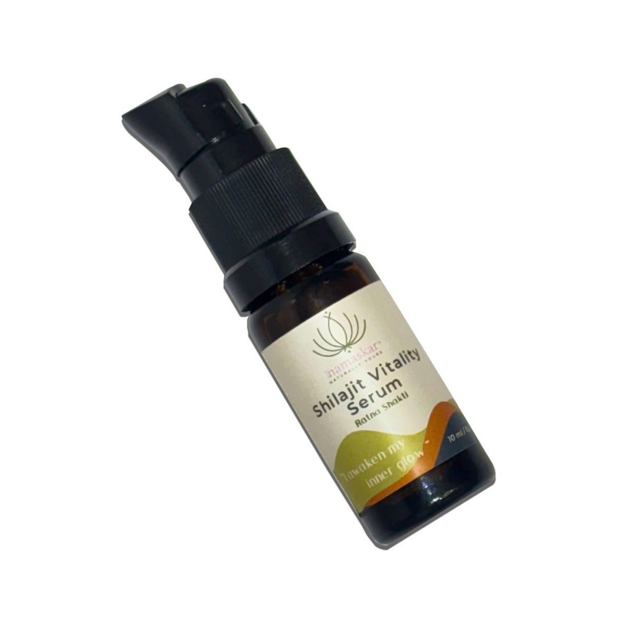 Ratna Shakti | Shilajit Vitality Serum - 10ml – Face Serum on Brown Living™. SKU: Shi - Ser - 06 - NAM. Img 3.