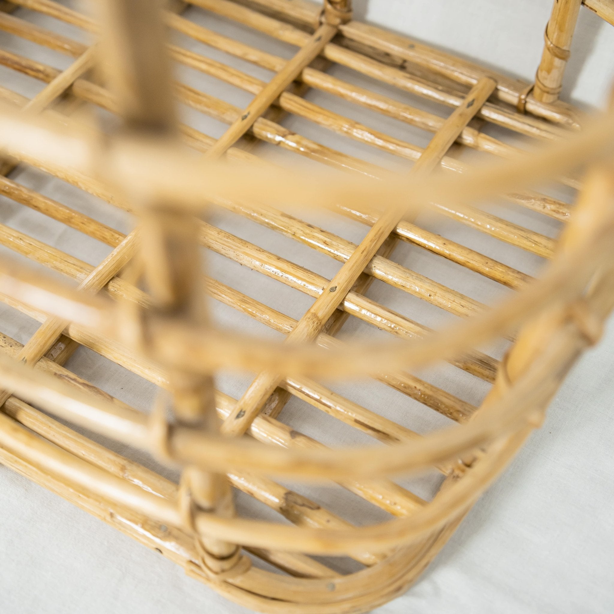 Rattan Utility Basket | Handmade, Eco - Friendly & Multipurpose Storage – Laundry Baskets on Brown Living™. SKU: SYMBA002. Img 4.