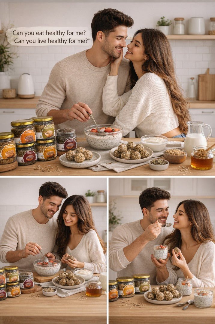 Raw Seeds Combo Pack Of 4 | Sunflower Sesame Pumpkin Flax – Dried Fruits, Nuts & Seeds on Brown Living™. SKU: ARNAS-9. Img 11.