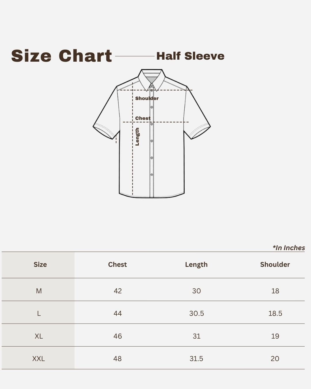 Regular Fit Half Sleeve Button Down Collar Shirt For Men | Maroon – Mens Shirt on Brown Living™. SKU: H-F-1014-M. Img 3.