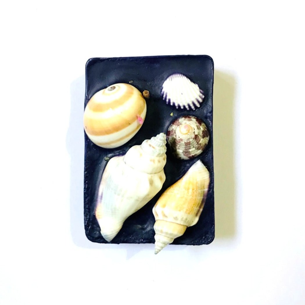 Reusable Seashell Wax Tablet with Refill Fragrance |Large Aroma Tablet – Candles & Fragrances on Brown Living™. SKU: OVLSLVCN1. Img 20.