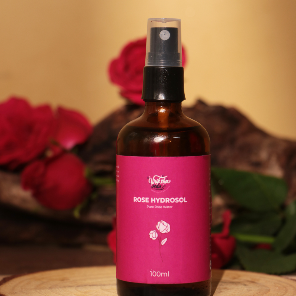 Rose Hydrosol I Pure Rose Water from Uttarakhand