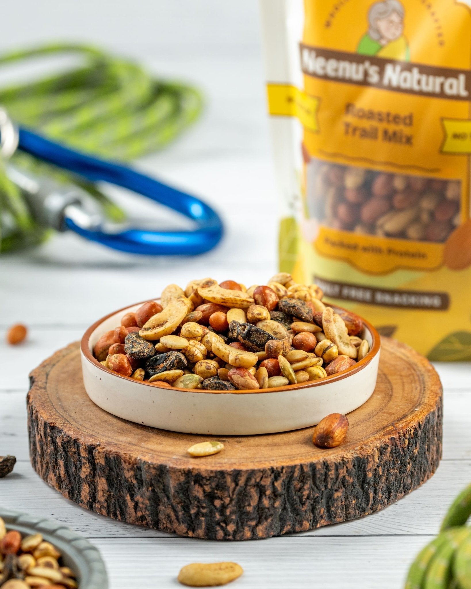 Roasted Trail Mix | Healthy Nutritious Snack with Nuts & Seeds – Healthy Snacks on Brown Living™. SKU: NN_14. Img 4.
