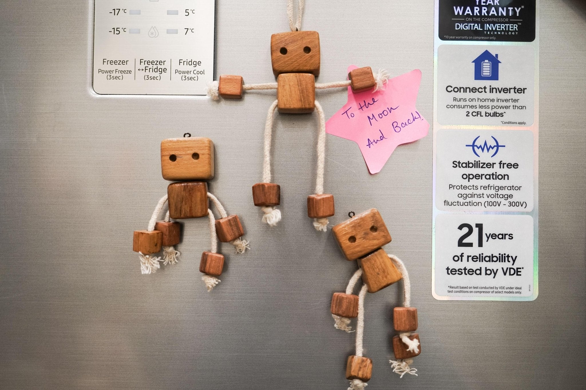 Robots Fridge Magnet | Decorative Refrigerator Magnet – Organisers on Brown Living™. SKU: FMR. Img 4.