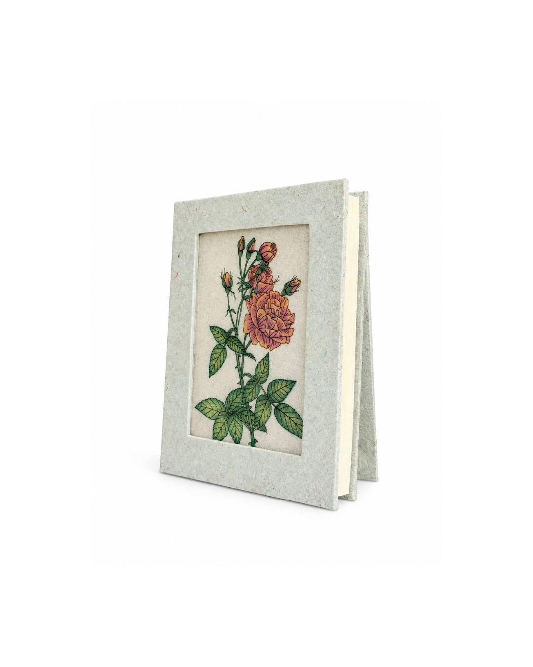 Rose Artwork Gemstone Diary – Decorative Journal for Writing – Notebooks & Notepads on Brown Living™. SKU: DG010. Img 5.