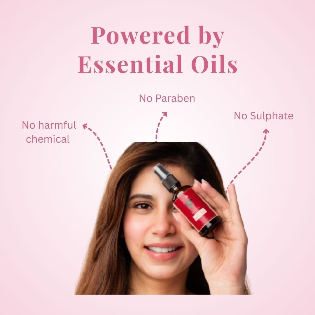Rose Hydrosol Mist for Hydration & Skin Balance | Toner | 50ml – Face Toner by Kaura available on Brown Living™. . SKU: KI343. Img 7.