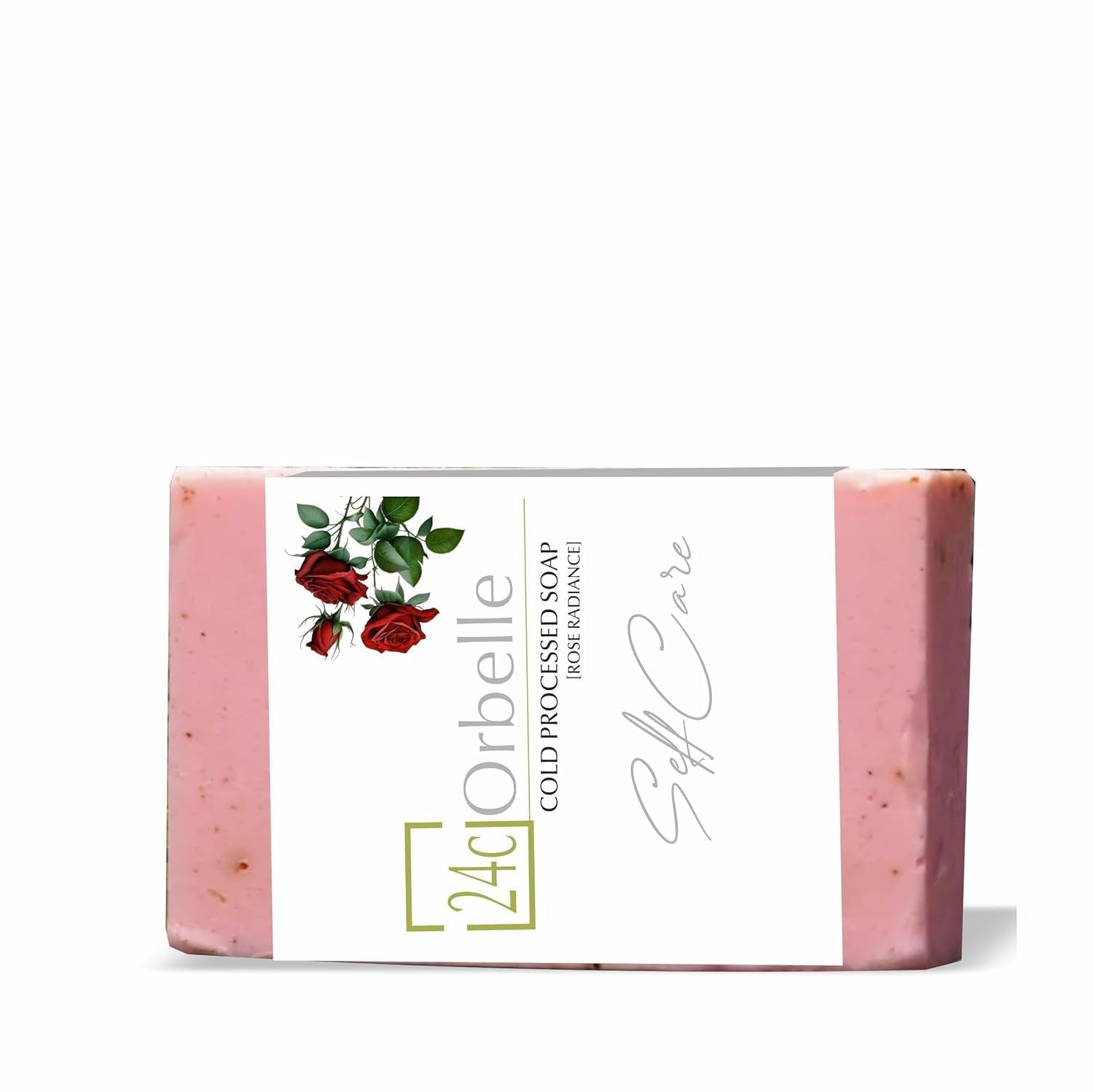 Rose Radiance Cold Process Soap | Elixir Anti-Aging Soap Bar – Body Soap on Brown Living™. SKU: 24-CP-RS-120G. Img 1.