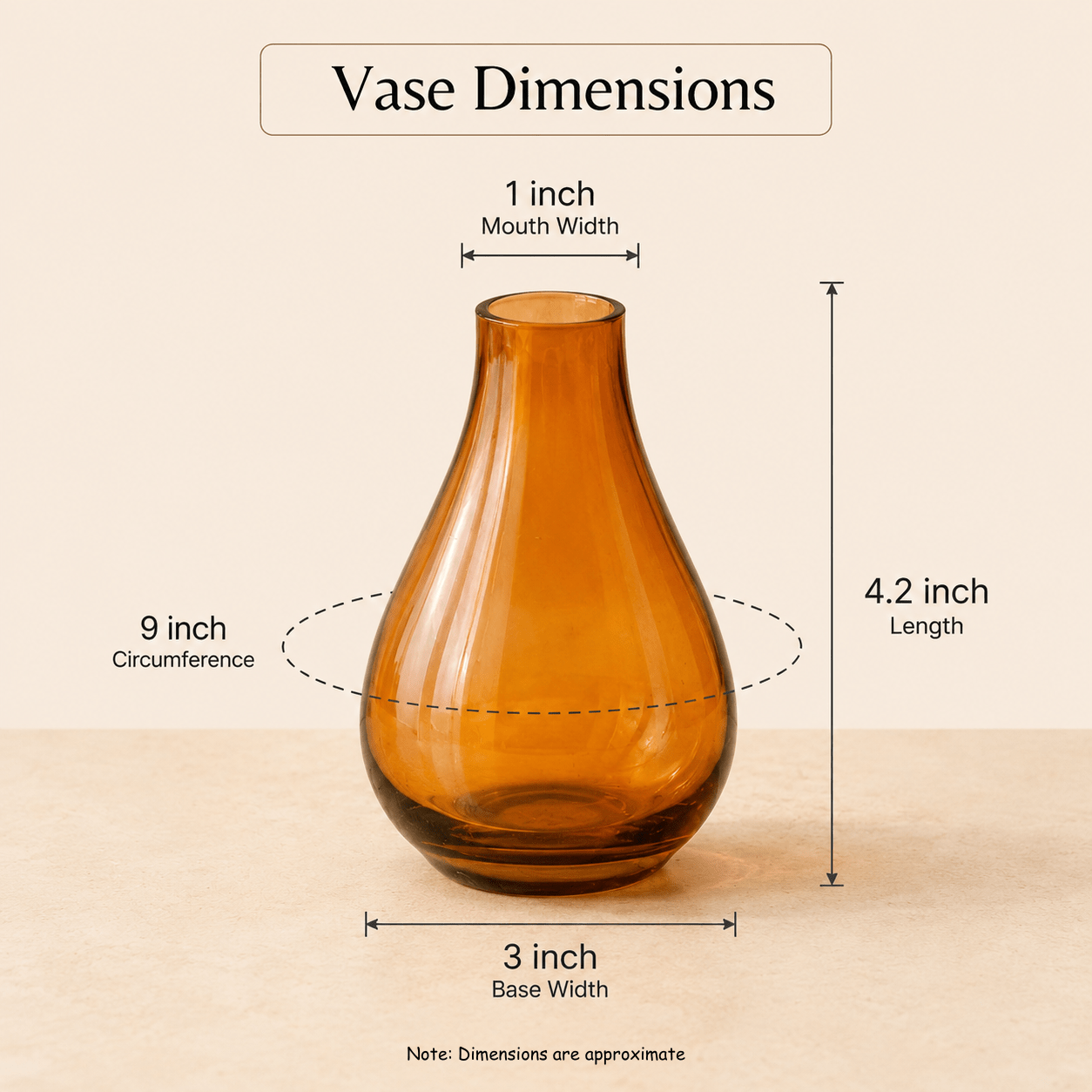 Rustic Meadow Floral Vase | Natural Dried Flower Decor Vase – Vases on Brown Living™. SKU: V-405. Img 3.